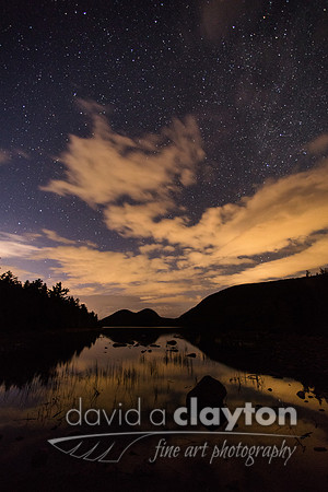 Jordan Pond Night Sky #1