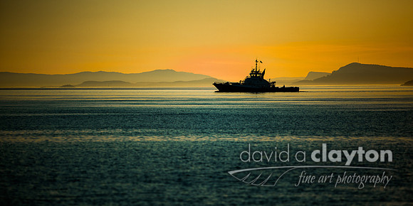 Sunset Boat