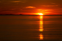 Sunset over Orcas