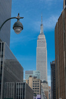 Street Lamp and Empire State Building