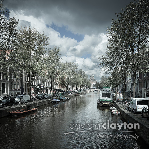 Clouds and Canals, Amsterdam