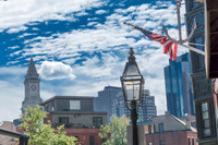 Flag and Skyline